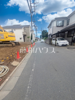 接道状況および現場風景 【練馬区谷原4丁目】/撮影日2025/07/14