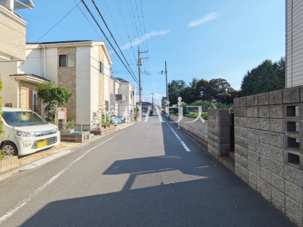 接道状況および現場風景 【練馬区谷原4丁目】/撮影日2025/09/06