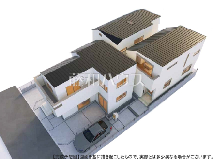 完成予想図(外観) 【練馬区谷原4丁目】