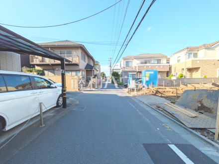 接道状況および現場風景 【練馬区谷原4丁目】/撮影日2025/09/06