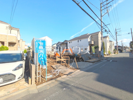 接道状況および現場風景 【練馬区谷原4丁目】/撮影日2025/09/06