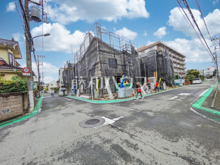 接道状況および現場風景 【八王子市元横山町1丁目】/撮影日2025/10/20