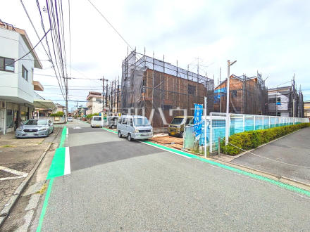 接道状況および現場風景 【八王子市元横山町1丁目】/撮影日2025/09/19