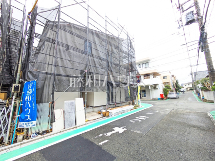 接道状況および現場風景 【八王子市元横山町1丁目】/撮影日2025/10/20
