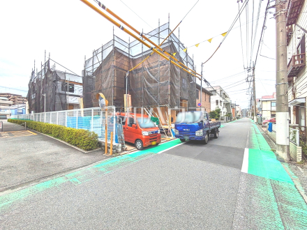 接道状況および現場風景 【八王子市元横山町1丁目】/撮影日2025/09/19