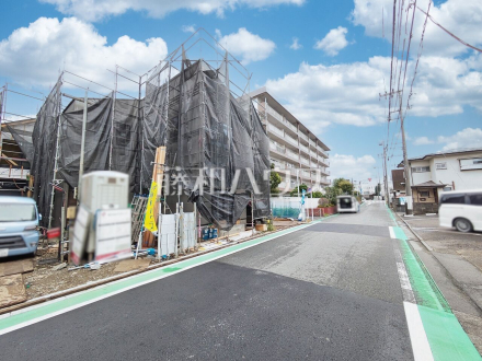 接道状況および現場風景 【八王子市元横山町1丁目】/撮影日2025/10/20