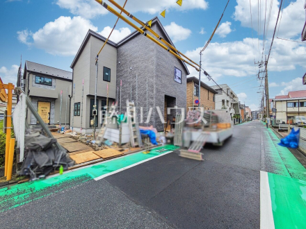 接道状況および現場風景 【八王子市元横山町1丁目】/撮影日2025/10/20