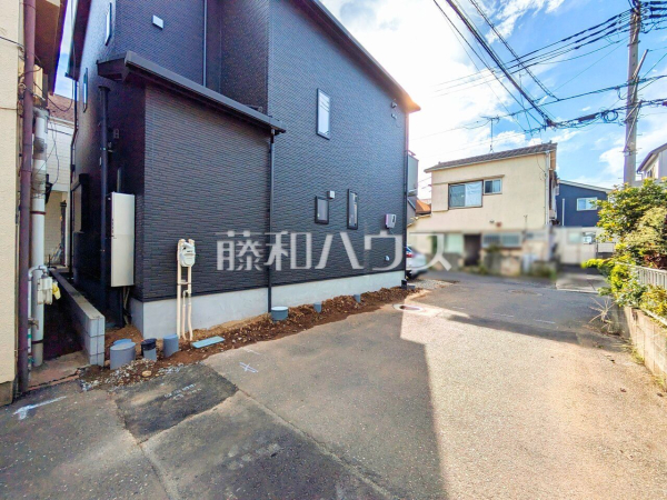 接道状況および現場風景 【所沢市榎町】 接道状況および現場風景 【所沢市榎町】