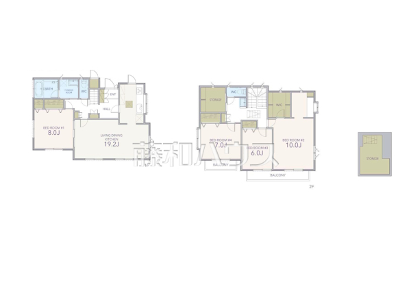 間取図 【練馬区高野台5丁目】 間取図 【練馬区高野台5丁目】