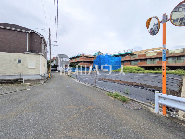 接道状況および現場風景 【三鷹市牟礼1丁目】 接道状況および現場風景 【三鷹市牟礼1丁目】