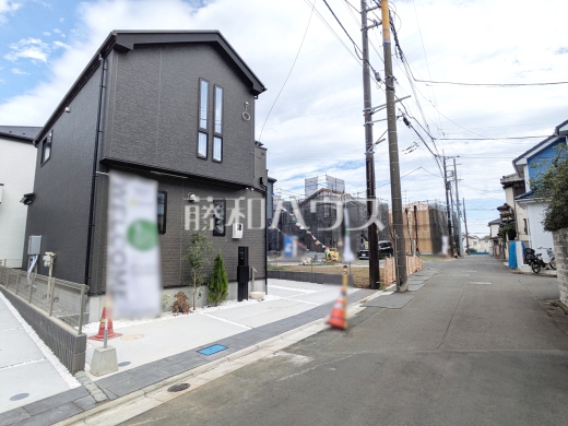 接道状況および現場風景 【新座市池田4丁目】