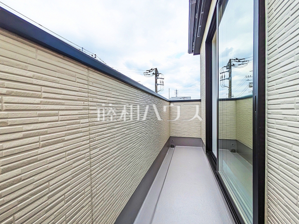 2号棟 バルコニー 【小金井市貫井南町1丁目】 2号棟 バルコニー 【小金井市貫井南町1丁目】