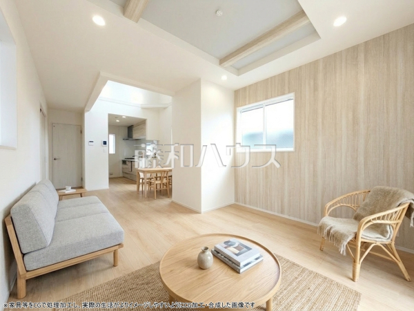 接道状況および現場風景 【富士見市大字水子】 接道状況および現場風景 【富士見市大字水子】