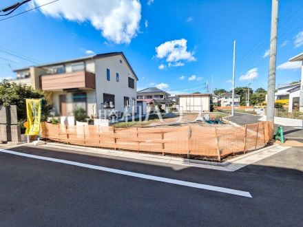 ≪現地外観≫家族構成や生活スタイルに合わせてセミオーダーで建築可能【府中市多磨町2丁目】/撮影日2025/09/07