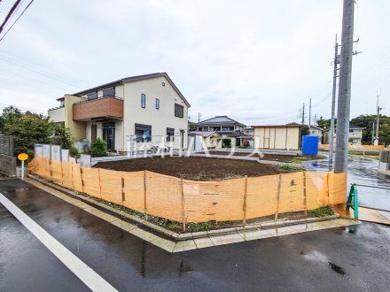 ≪1号地 外観≫参考プランをご用意いたしました。もちろんフリープランで建築可能! 【府中市多磨町2丁目】/撮影日2025/10/19