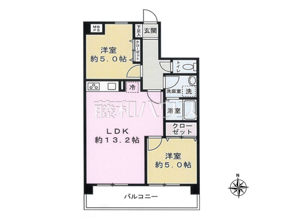 間取図 【セザール小平】 間取図 【セザール小平】