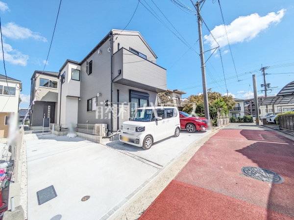 2号棟 接道状況および現場風景 【福岡市城南区飯倉1丁目】 2号棟 接道状況および現場風景 【福岡市城南区飯倉1丁目】