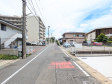 接道状況および現場風景 【小牧市小牧2丁目】 接道状況および現場風景 【小牧市小牧2丁目】
