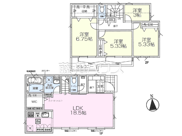 間取図 【小平市津田町2丁目】 間取図 【小平市津田町2丁目】