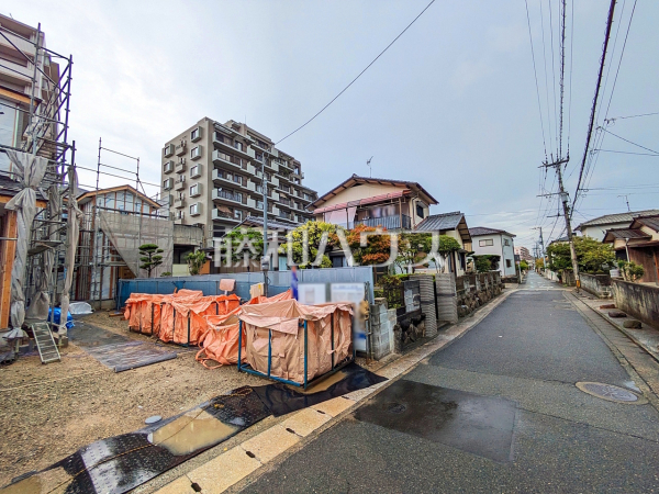 接道状況および現場風景 【福岡市南区鶴田4丁目】 接道状況および現場風景 【福岡市南区鶴田4丁目】
