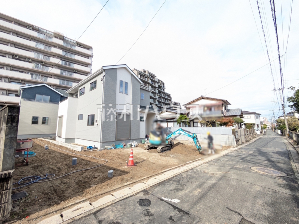 接道状況および現場風景 【福岡市南区鶴田4丁目】 接道状況および現場風景 【福岡市南区鶴田4丁目】