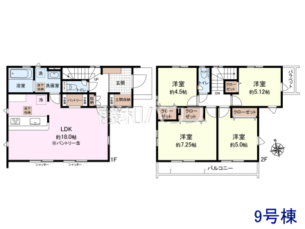 間取図【東久留米市前沢2丁目】