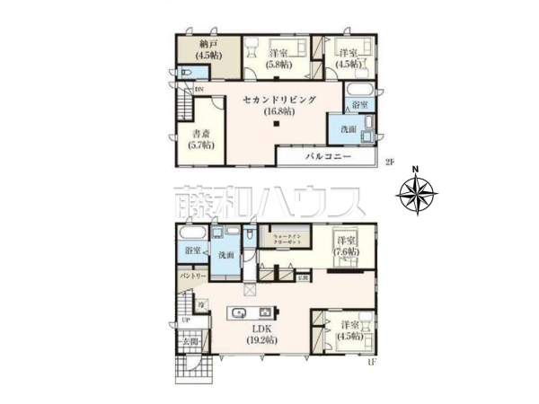 間取図 【春日井市中央台5丁目】 間取図 【春日井市中央台5丁目】
