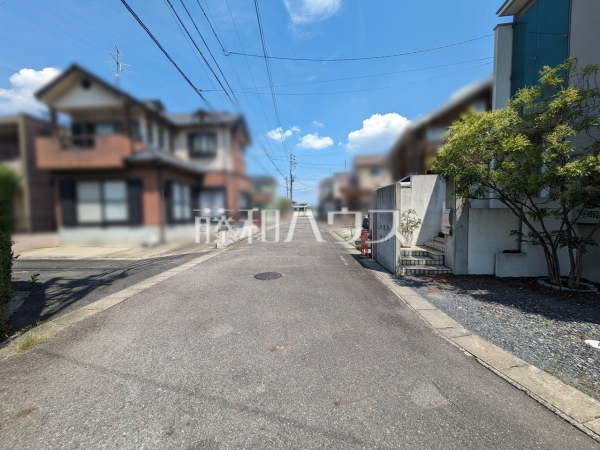 接道状況および現場風景 【春日井市八田町3丁目】 接道状況および現場風景 【春日井市八田町3丁目】