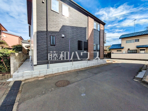 接道状況および現場風景 【所沢市北所沢町】 接道状況および現場風景 【所沢市北所沢町】