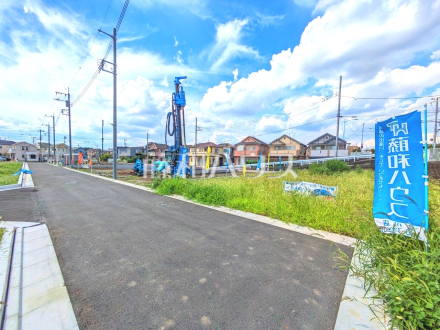 接道状況および現場風景 【昭島市中神町2丁目】/撮影日2026/08/18