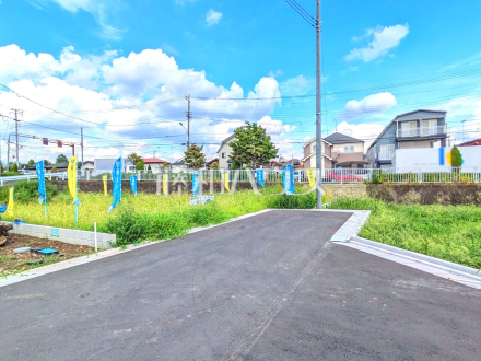 接道状況および現場風景 【昭島市中神町2丁目】/撮影日2026/08/18