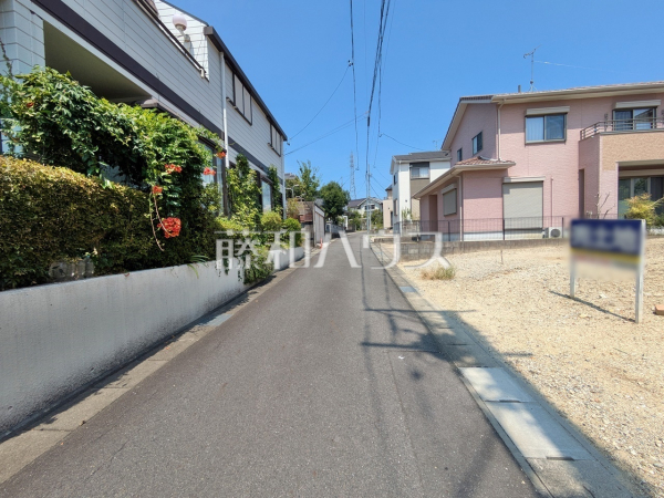 接道状況および現場風景 【小牧市大字本庄】 接道状況および現場風景 【小牧市大字本庄】