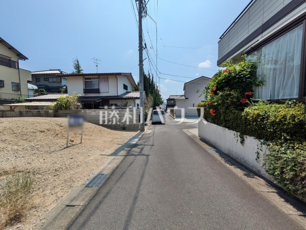 接道状況および現場風景 【小牧市大字本庄】 接道状況および現場風景 【小牧市大字本庄】
