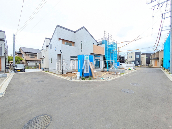 接道状況および現場風景 【東大和市芋窪4丁目】 接道状況および現場風景 【東大和市芋窪4丁目】