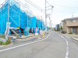 接道状況および現場風景 【東大和市芋窪4丁目】 接道状況および現場風景 【東大和市芋窪4丁目】