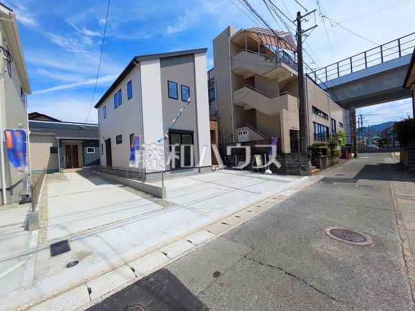 接道状況および現場風景 【福岡市南区花畑1丁目】 接道状況および現場風景 【福岡市南区花畑1丁目】