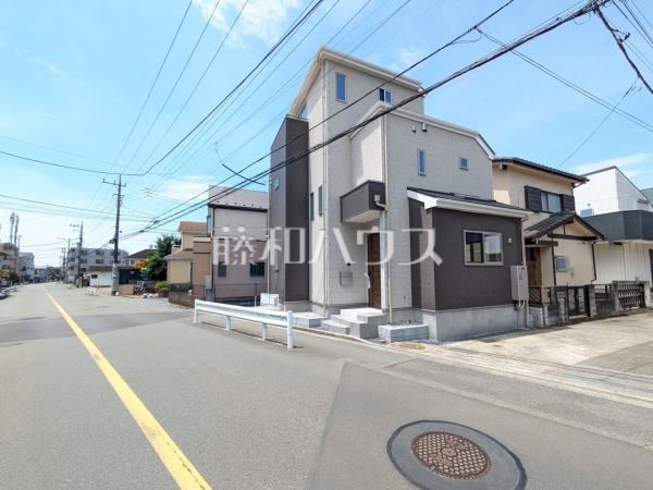 接道状況および現場風景 【立川市砂川町8丁目】 接道状況および現場風景 【立川市砂川町8丁目】