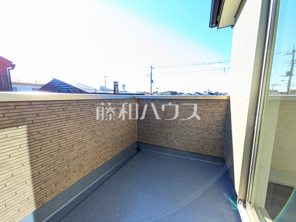 3号棟 バルコニー 【富士見市羽沢1丁目】 3号棟 バルコニー 【富士見市羽沢1丁目】