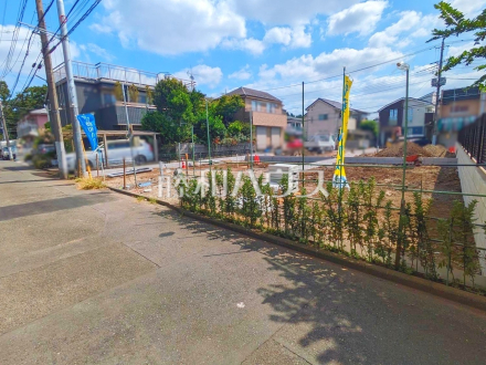 接道状況および現場風景 【小平市上水新町3丁目】/撮影日2025/08/29