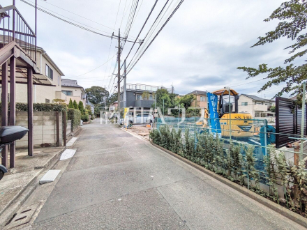 接道状況および現場風景 【小平市上水新町3丁目】/撮影日2025/09/15