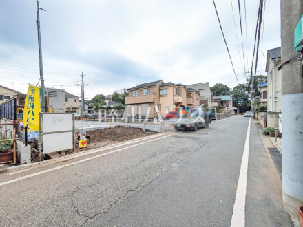 接道状況および現場風景 【小平市上水新町3丁目】/撮影日2025/09/15