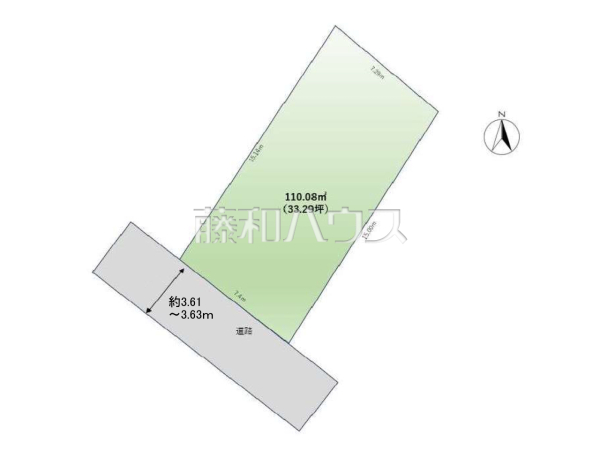 全体区画図 【福岡市南区高宮4丁目】 全体区画図 【福岡市南区高宮4丁目】
