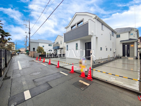 接道状況および現場風景 【八王子市狭間町】 接道状況および現場風景 【八王子市狭間町】