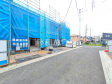 接道状況および現場風景 【志木市中宗岡1丁目】 接道状況および現場風景 【志木市中宗岡1丁目】