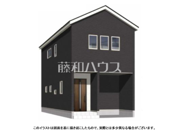 完成予想図(外観) 【福岡市早良区原4丁目】 完成予想図(外観) 【福岡市早良区原4丁目】