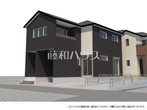 完成予想図(外観) 【福岡市早良区原4丁目】 完成予想図(外観) 【福岡市早良区原4丁目】