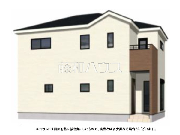 完成予想図(外観) 【福岡市早良区原4丁目】 完成予想図(外観) 【福岡市早良区原4丁目】