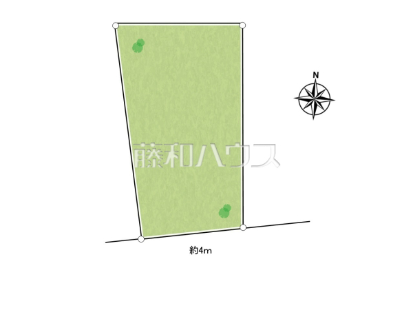 全体区画図 【所沢市大字北秋津】 全体区画図 【所沢市大字北秋津】