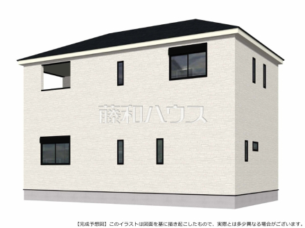 1号棟 完成予想図(外観) 【春日井市妙慶町2丁目】
