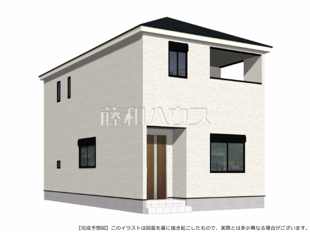 1号棟 完成予想図(外観) 【春日井市妙慶町2丁目】